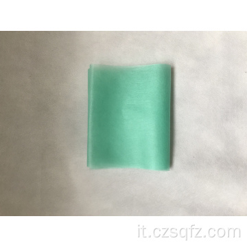 Tessuto non tessuto piatto verde